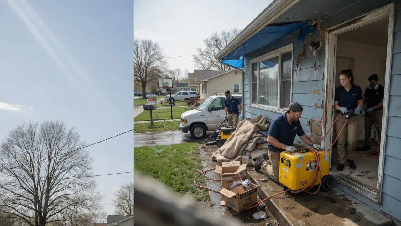 Basement Flood Cleanup in Jones, OK near me